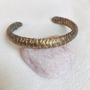 SERENITY Bracelet in Solid Copper & Brass